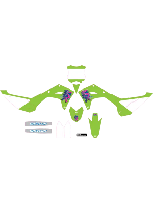 Пълен кит лепенки D'COR Visuals ЗА KAWASAKI KX 450 2024-2025